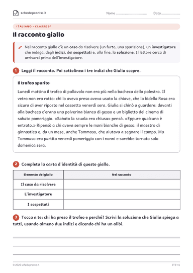 Anteprima scheda IT5-41